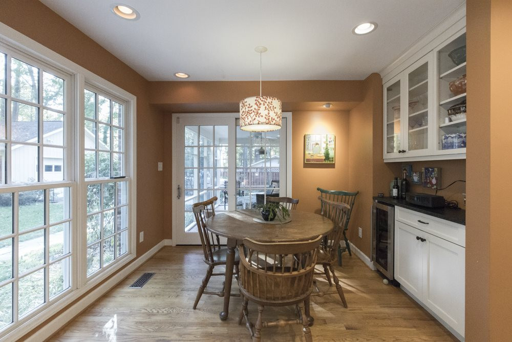 3417 Angus Road Durham, NC 27705 - Photo 14 of 21 Breakfast Room opens to Screened Porch