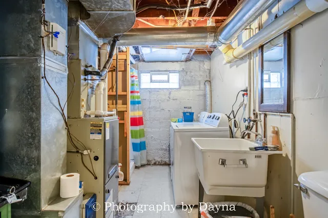 a view of car garage