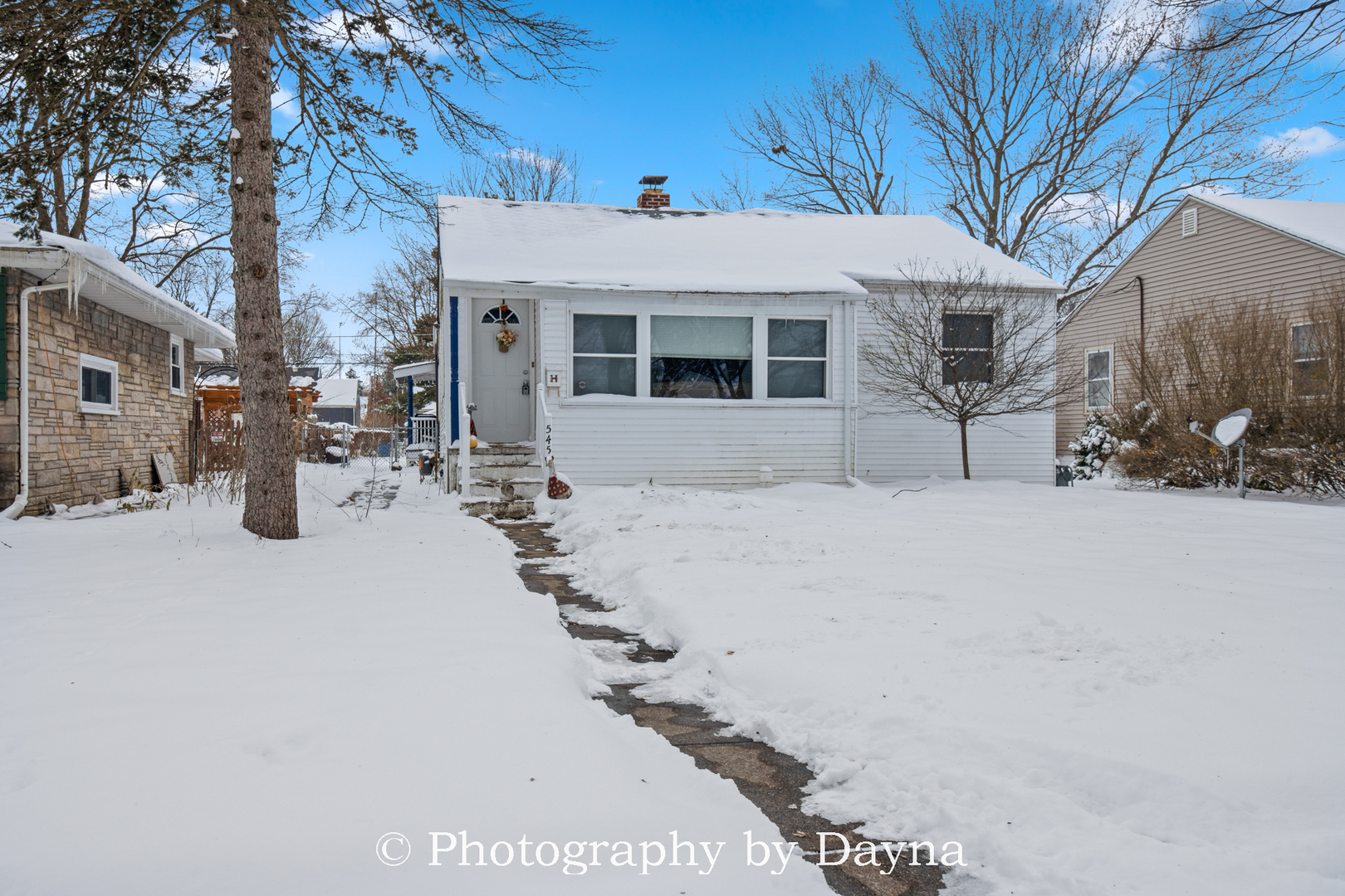 545 South Fraser Avenue Kankakee, IL 60901 - Photo 30 of 33 a view of a white house with a large tree