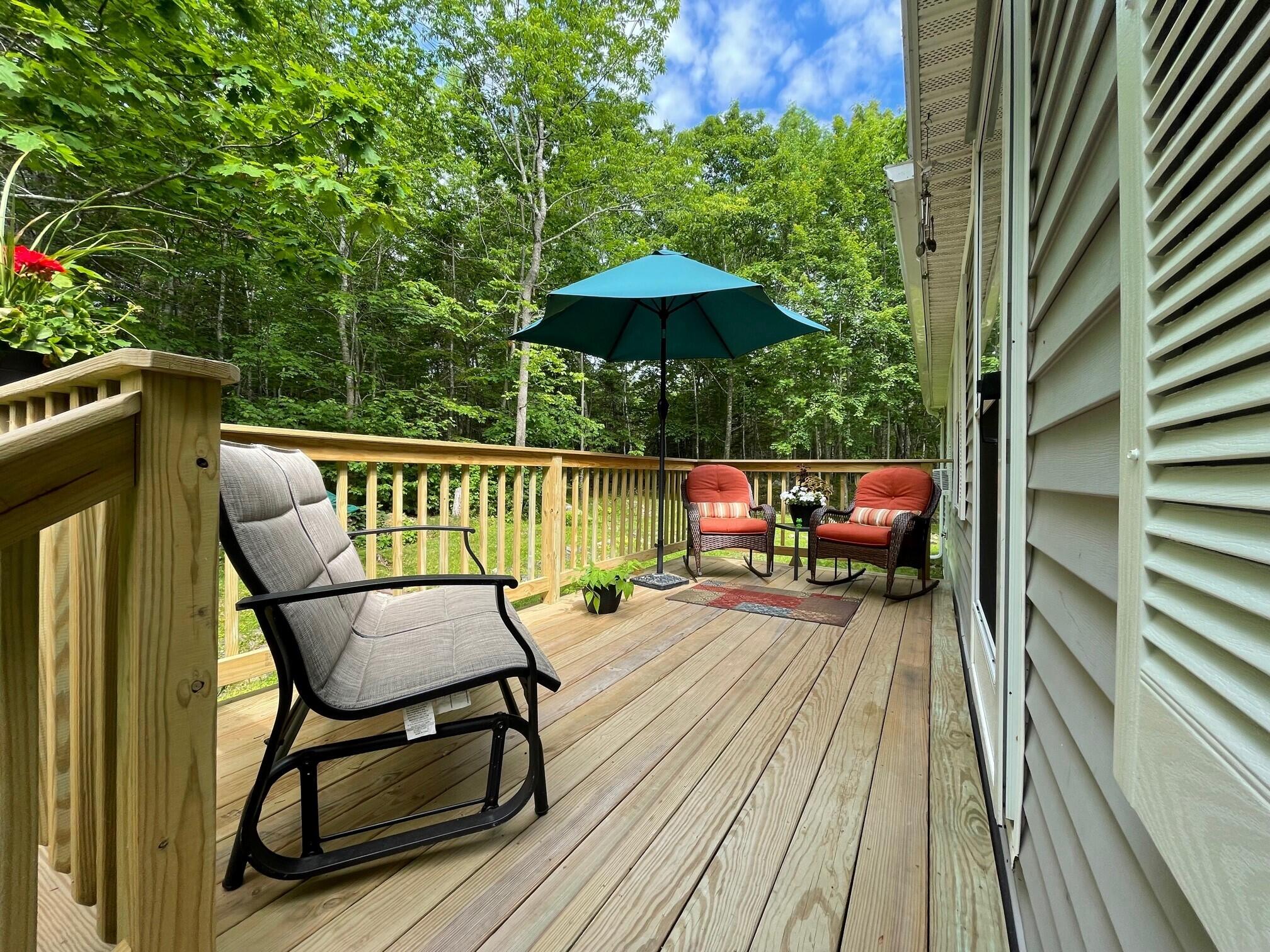 24 Lynch Hill Road Milbridge, ME 04658 - Photo 14 of 23 Side deck