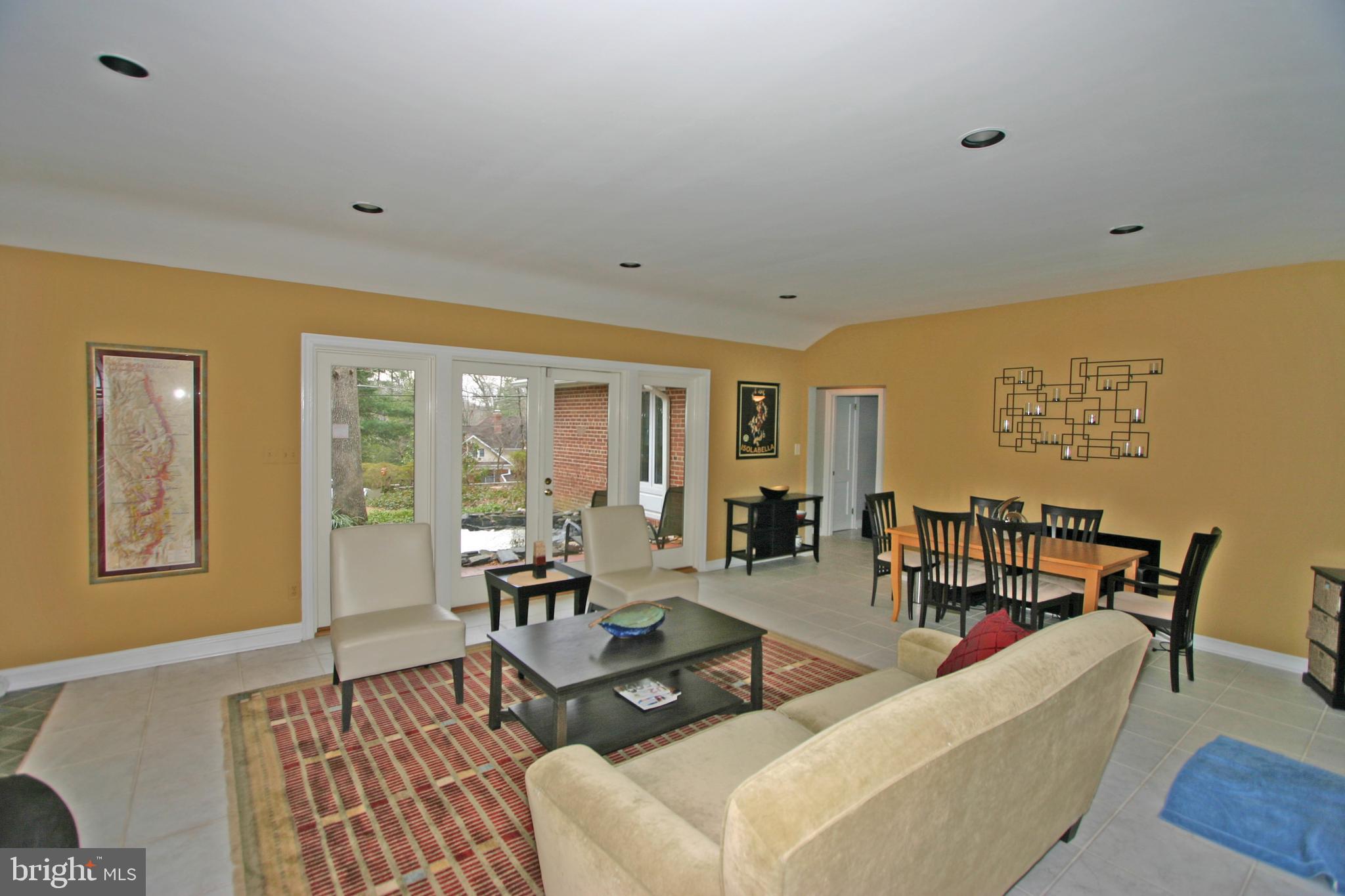 6613 Ridgeway Drive Springfield, VA 22150 - Photo 8 of 56 Living Room walks out to Koi Pond
