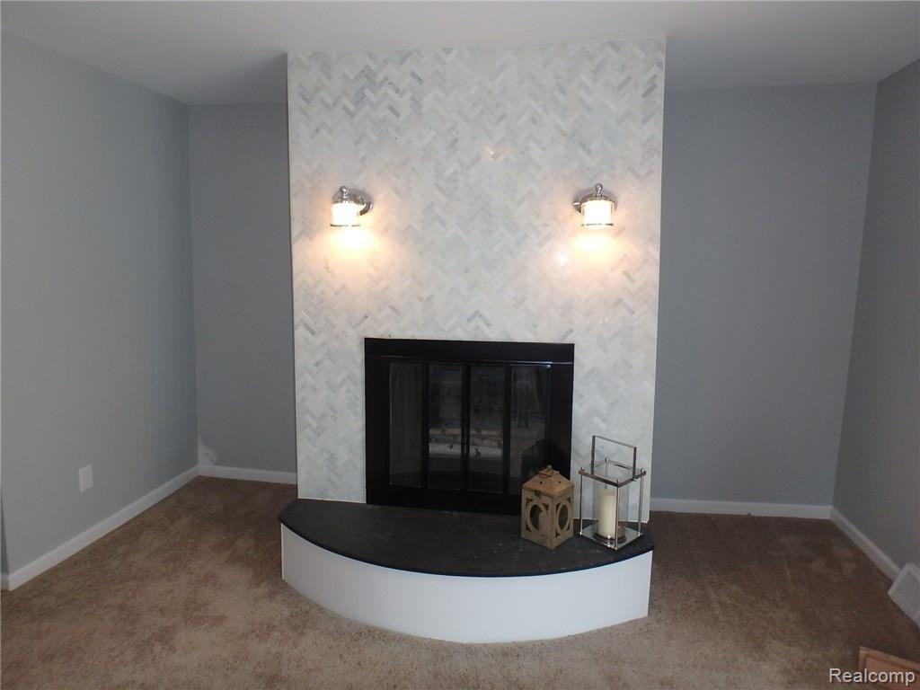 2438 Franklin Road Berkley, MI 48072 - Photo 14 of 24 Master bedroom fireplace