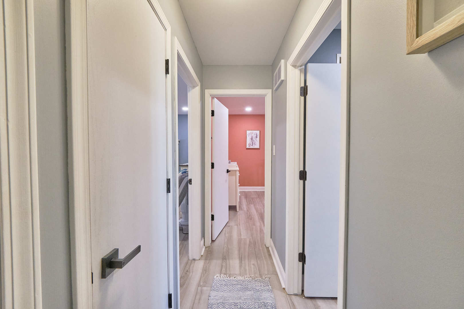 1115 Birch Road Homewood, IL 60430 - Photo 24 of 47 a view of a bathroom from a hallway
