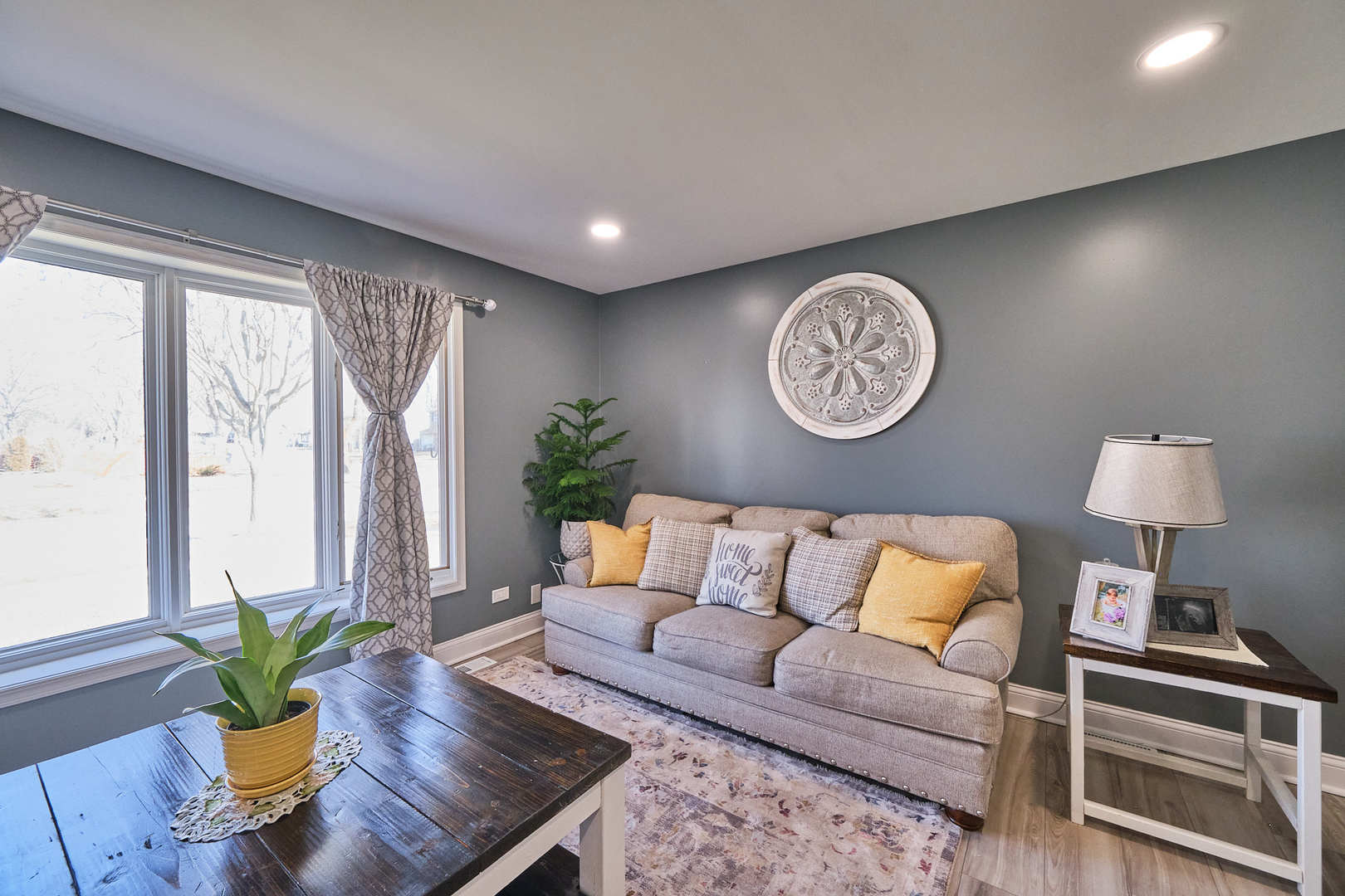 1115 Birch Road Homewood, IL 60430 - Photo 8 of 47 a living room with furniture and a large window