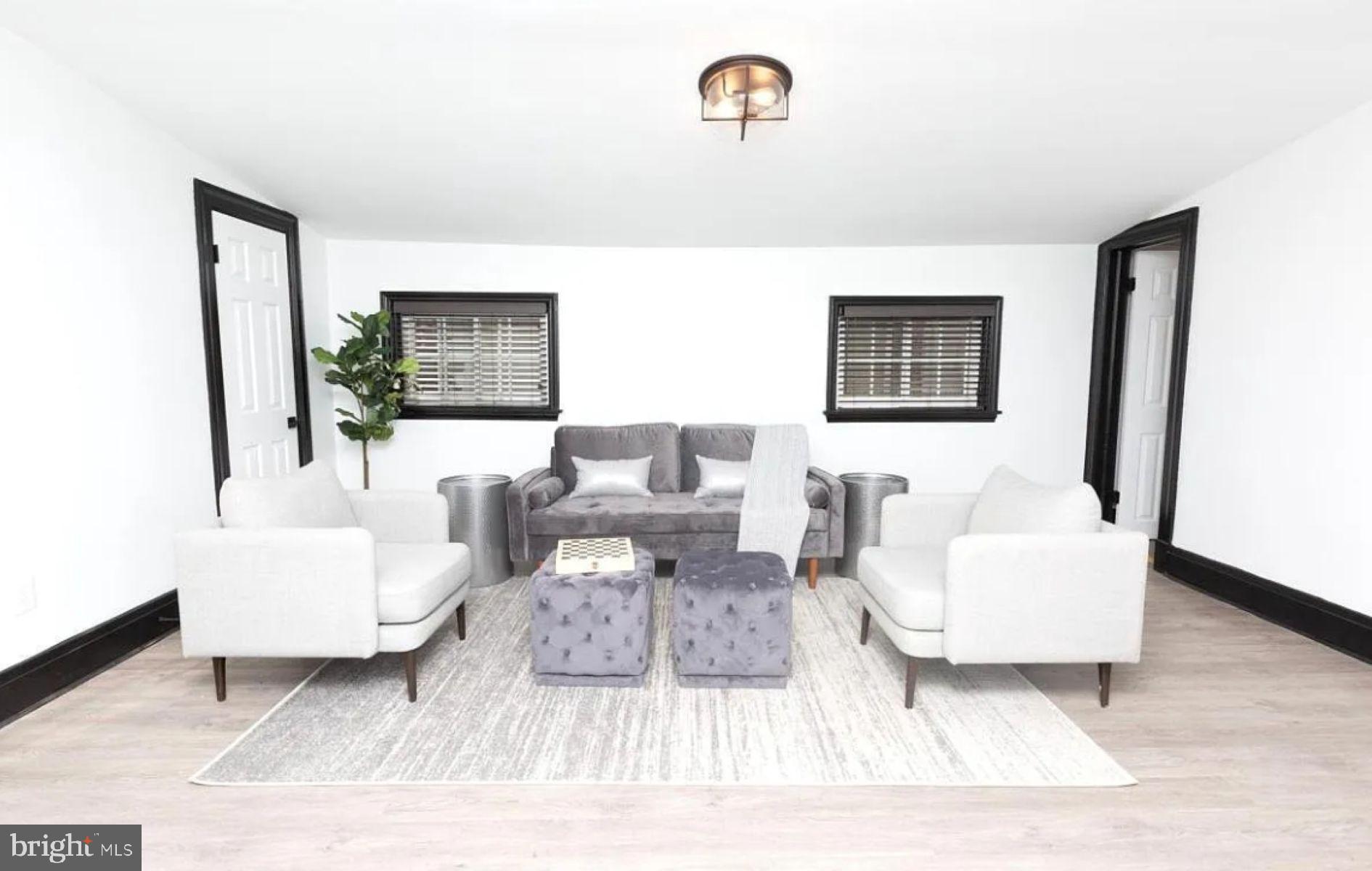 606 Cathedral Street, Unit 3D Baltimore, MD 21201 - Photo 3 of 8 Living Area - Model Home