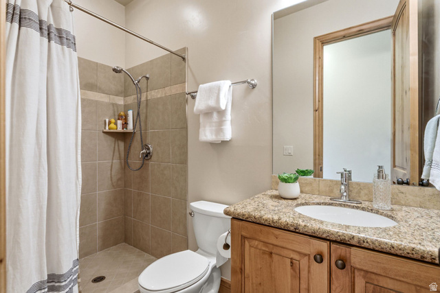 3026 Lower Saddleback Road Park City, UT 84098 - Photo 46 of 71 Full bath with a shower stall and vanity