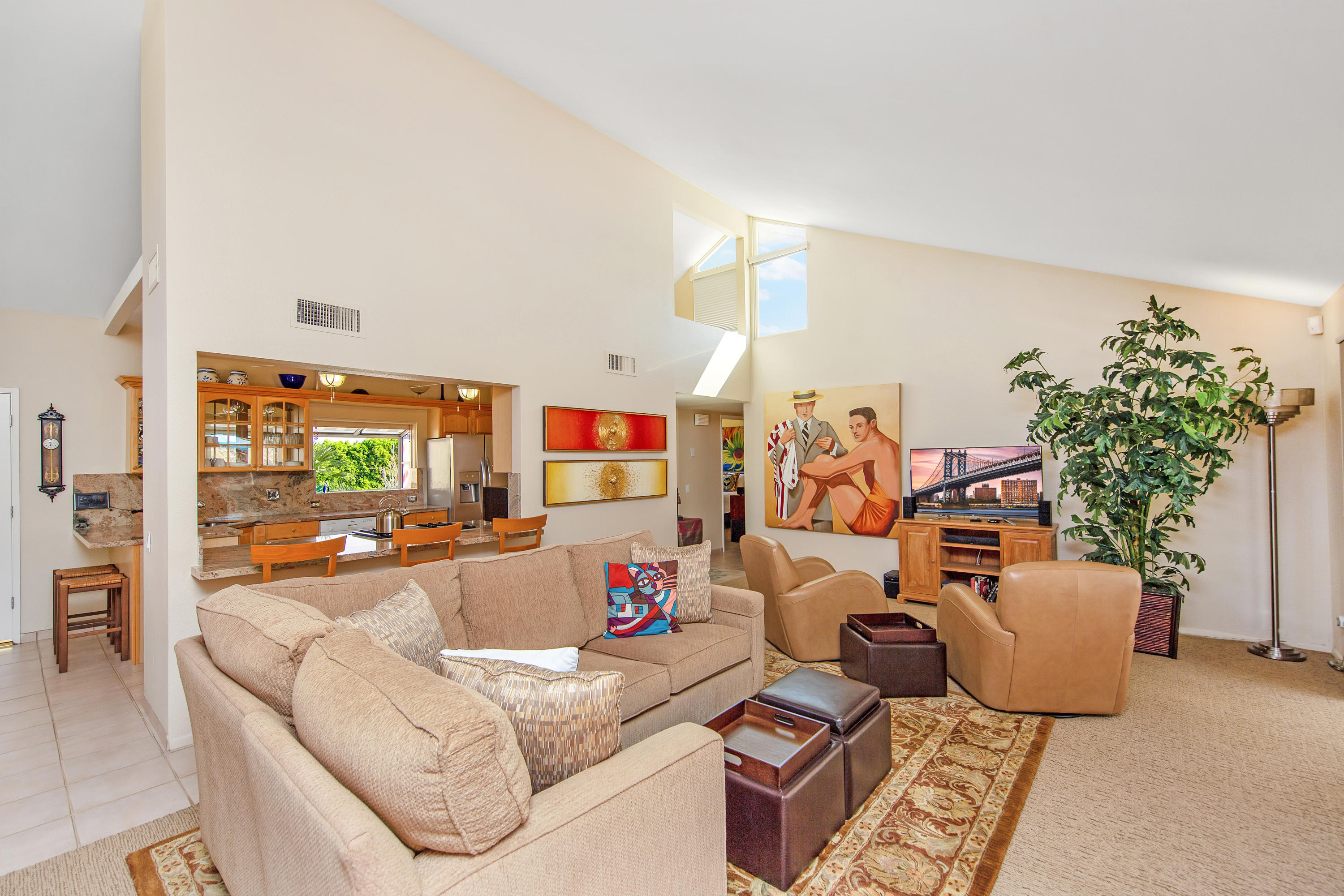 67825 Foothill Road Cathedral City, CA 92234 - Photo 7 of 48 a living room with furniture and a large window
