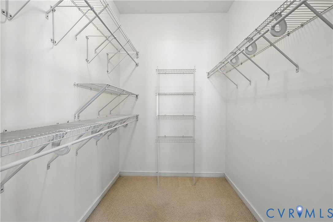 695 Krim Point Loop Midlothian, VA 23114 - Photo 22 of 29 Spacious closet with light colored carpet