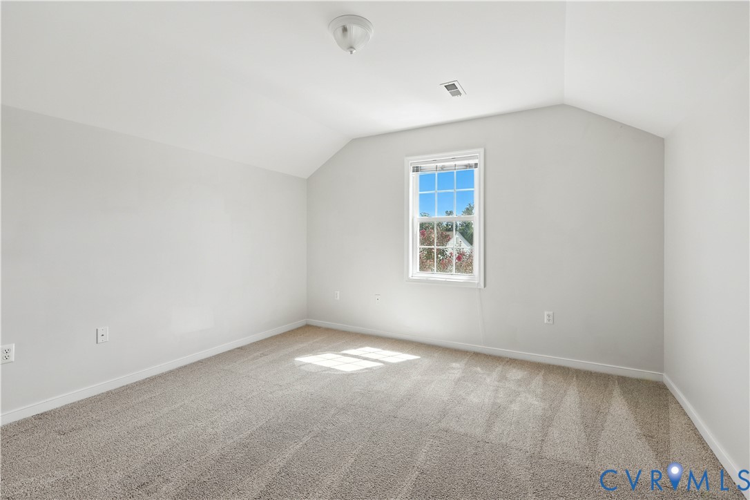 695 Krim Point Loop Midlothian, VA 23114 - Photo 26 of 29 Bonus room featuring carpet flooring and lofted ce
