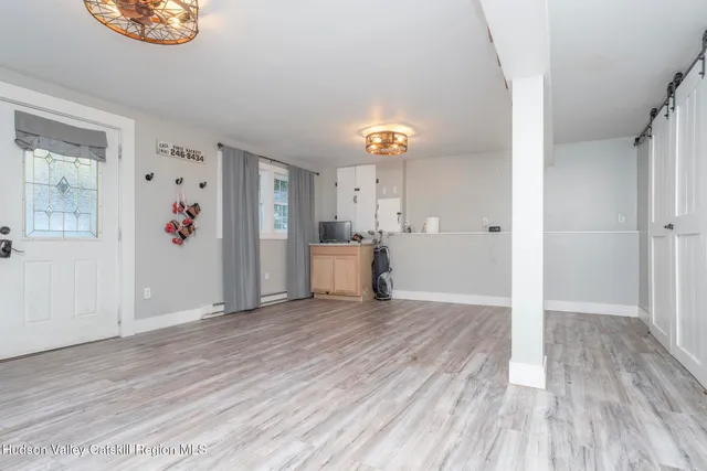 wooden floor in an empty room