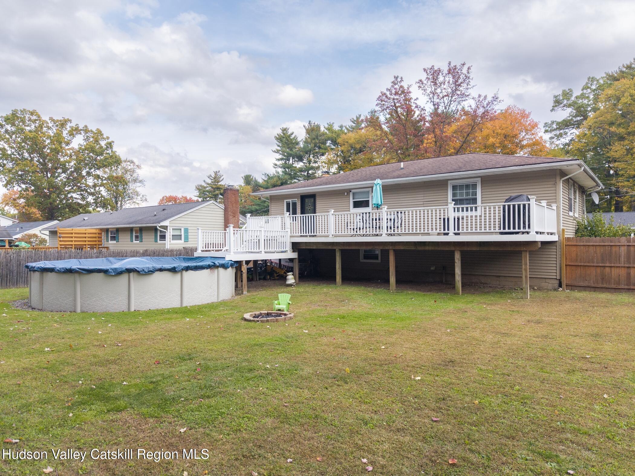 30 Willow Road Saugerties, NY 12477 - Photo 33 of 40 a view of a house with pool and a yard