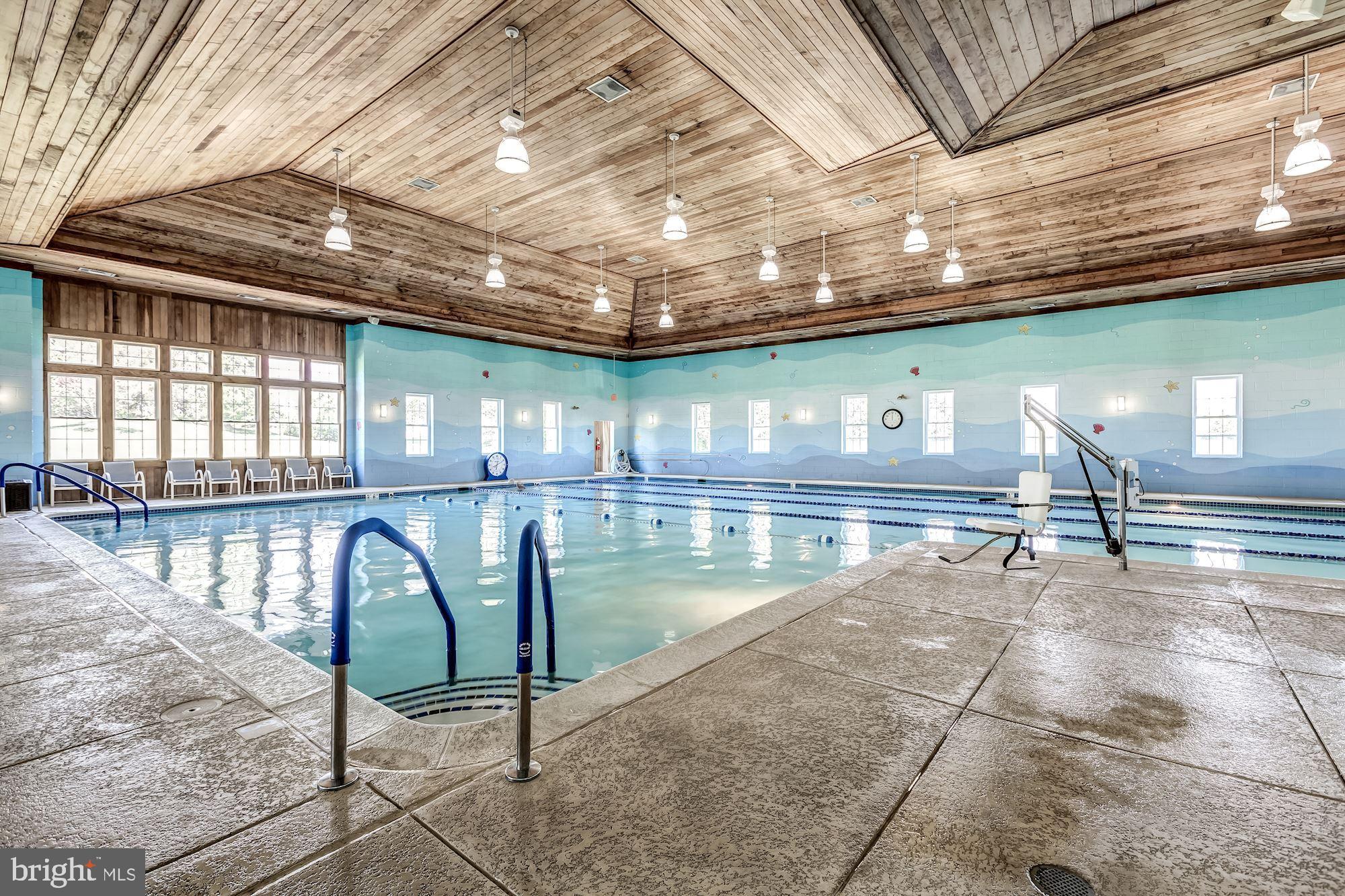 7065 Heritage Hunt Drive, Unit 101 Gainesville, VA 20155 - Photo 35 of 36 Heritage Hunt indoor pool for year round use.