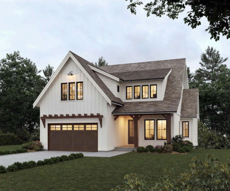 0 Manchester Road Lake Zurich, IL 60047 - Photo 5 of 6 a front view of a house with a yard and garage
