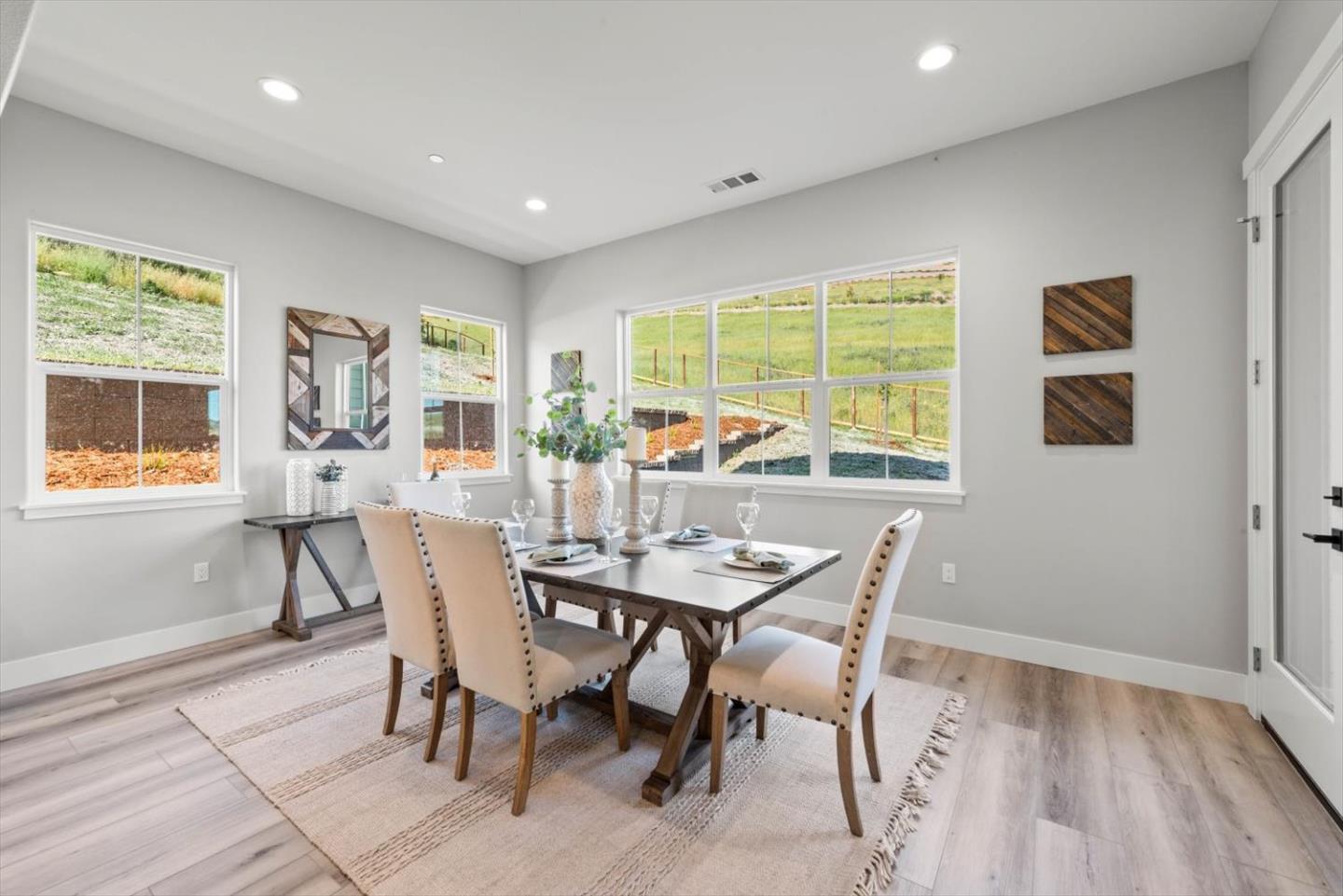 9515 Faria Preserve Parkway San Ramon, CA 94583 - Photo 31 of 84 a view of a dining room with furniture window and outside view