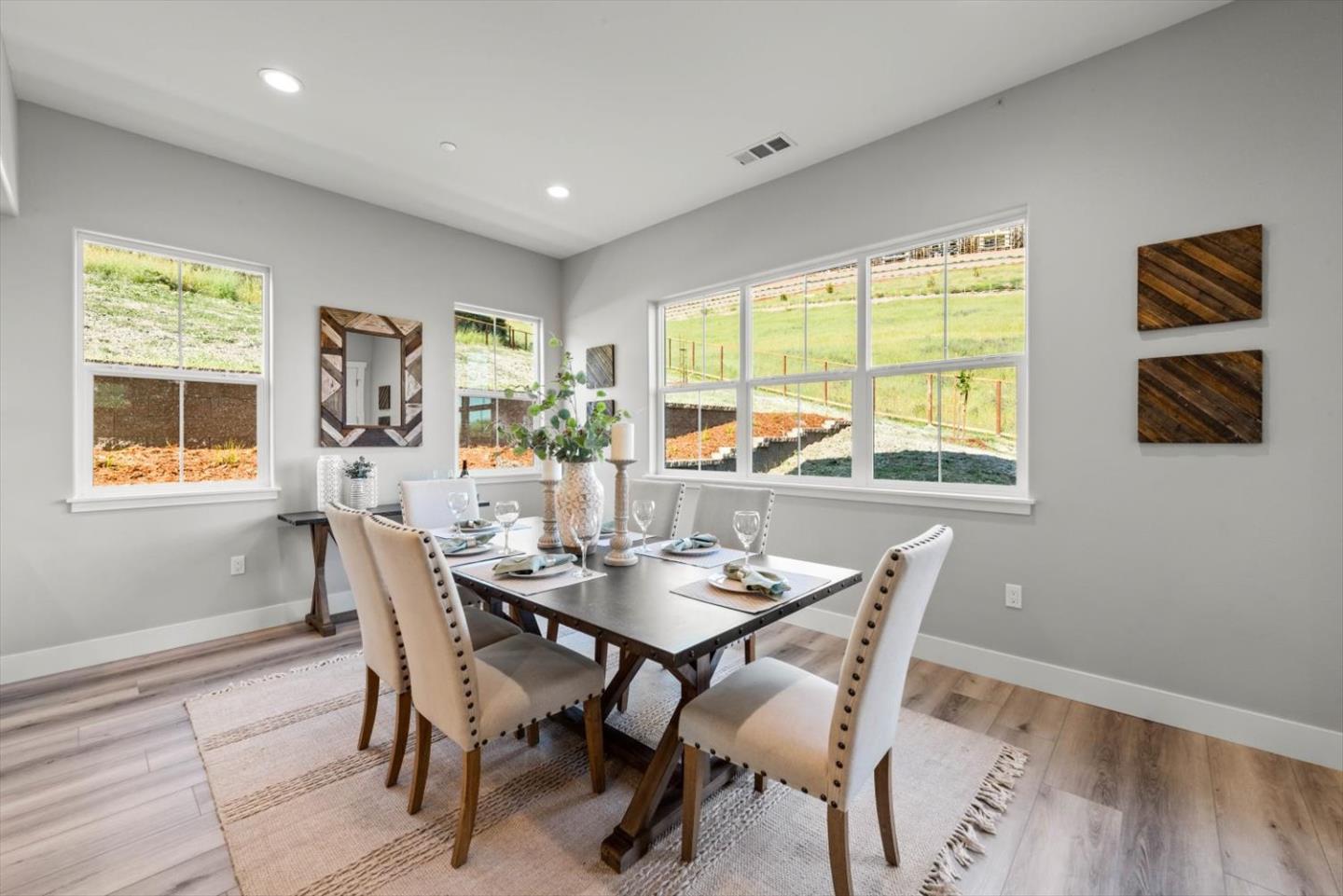 9515 Faria Preserve Parkway San Ramon, CA 94583 - Photo 32 of 84 a view of a dining room with furniture window and outside view