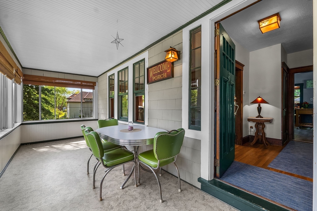 296 North Main Street Cohasset, MA 02025 - Photo 9 of 27 a view of a dining room with furniture window and wooden floor