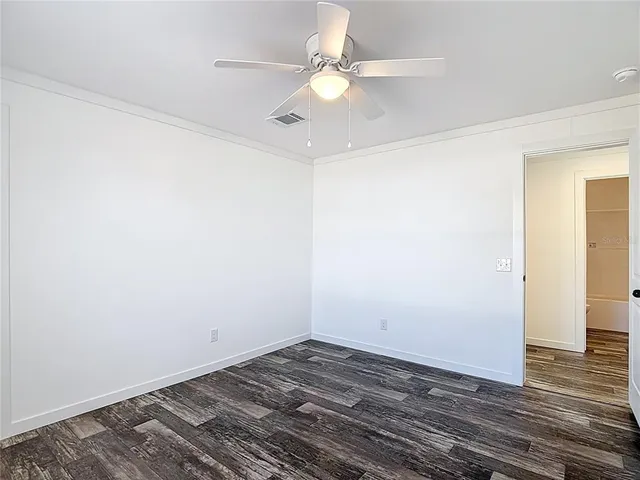 wooden floor in an empty room