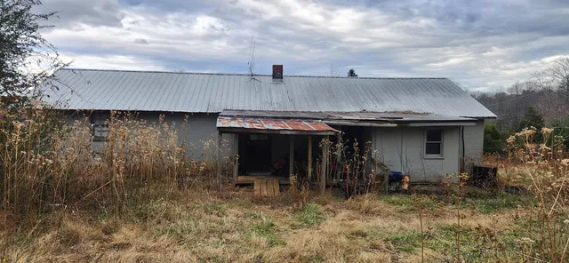 a view of a house with many windows