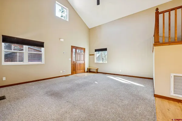 a view of an empty room with window