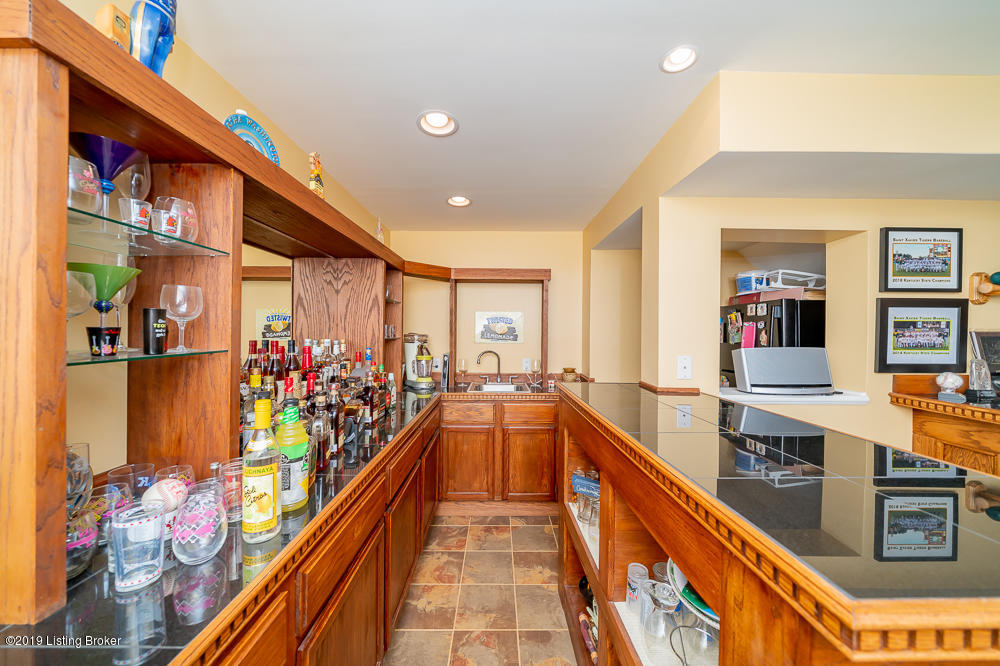 8006 Kellerman Road Louisville, KY 40219 - Photo 56 of 64 55. Lower Level Walkout Bar