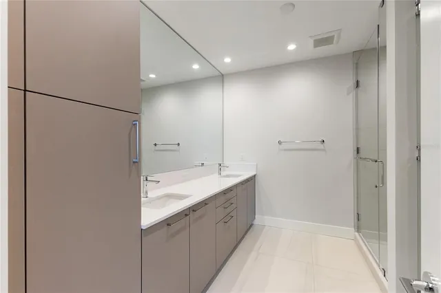 a projector room with furniture