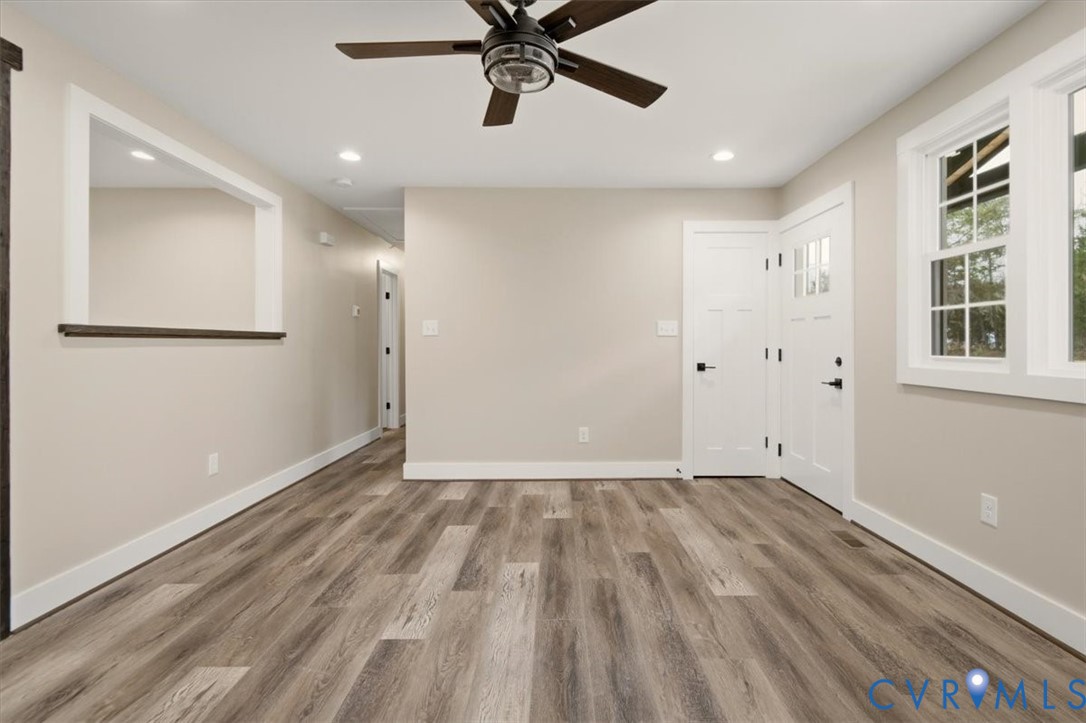 2495 Jackson Shop Road Goochland, VA 23063 - Photo 8 of 38 a view of an empty room with a window