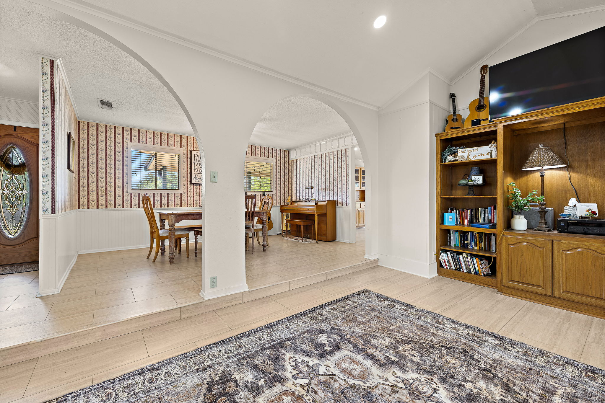 605 Parkway Street Georgetown, TX 78628 - Photo 31 of 31 This is the perfect blend of an open floor plan that also has defined spaces for each area.