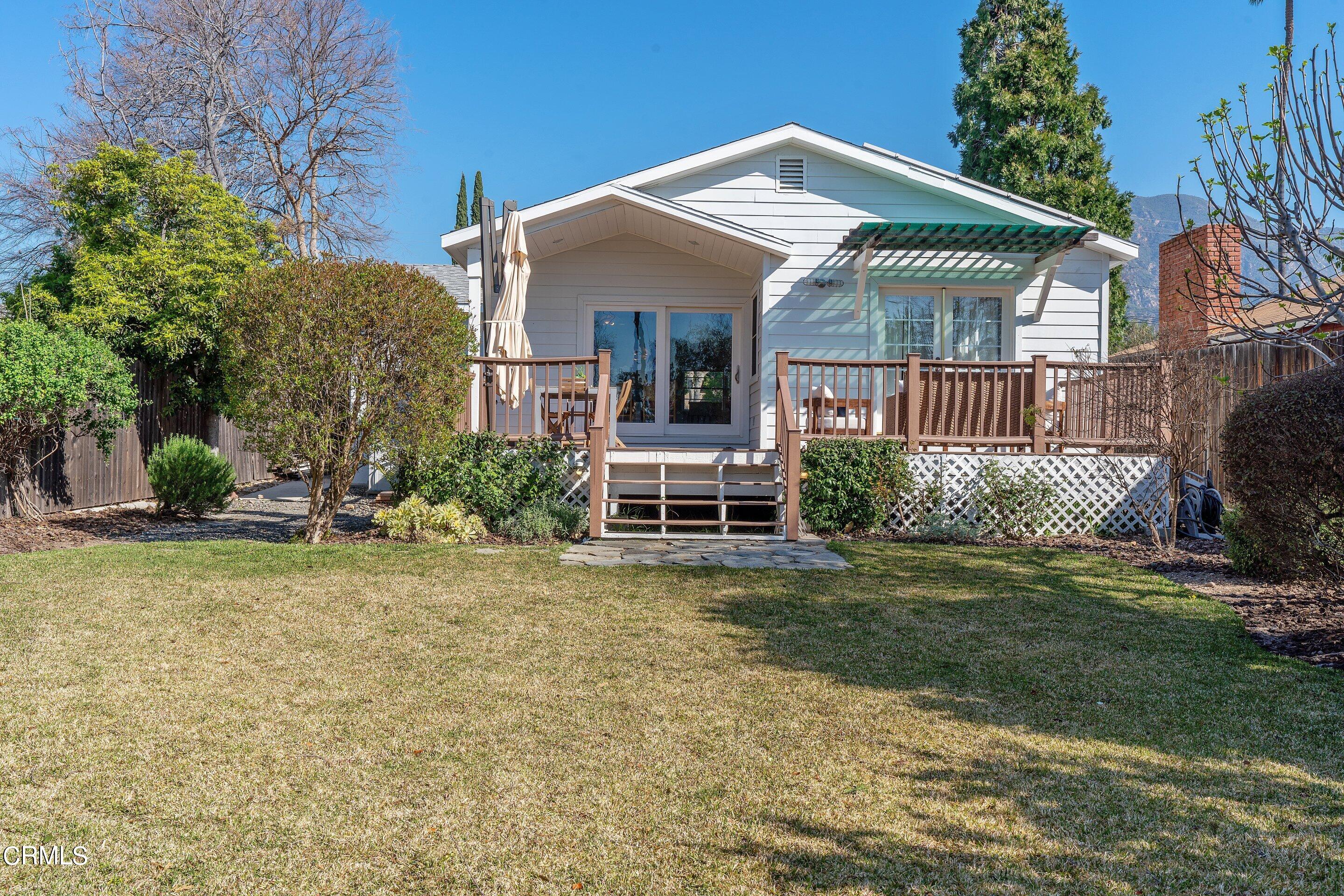 1532 Atchison Street Pasadena, CA 91104 - Photo 35 of 45 a view of a house with backyard and sitting area