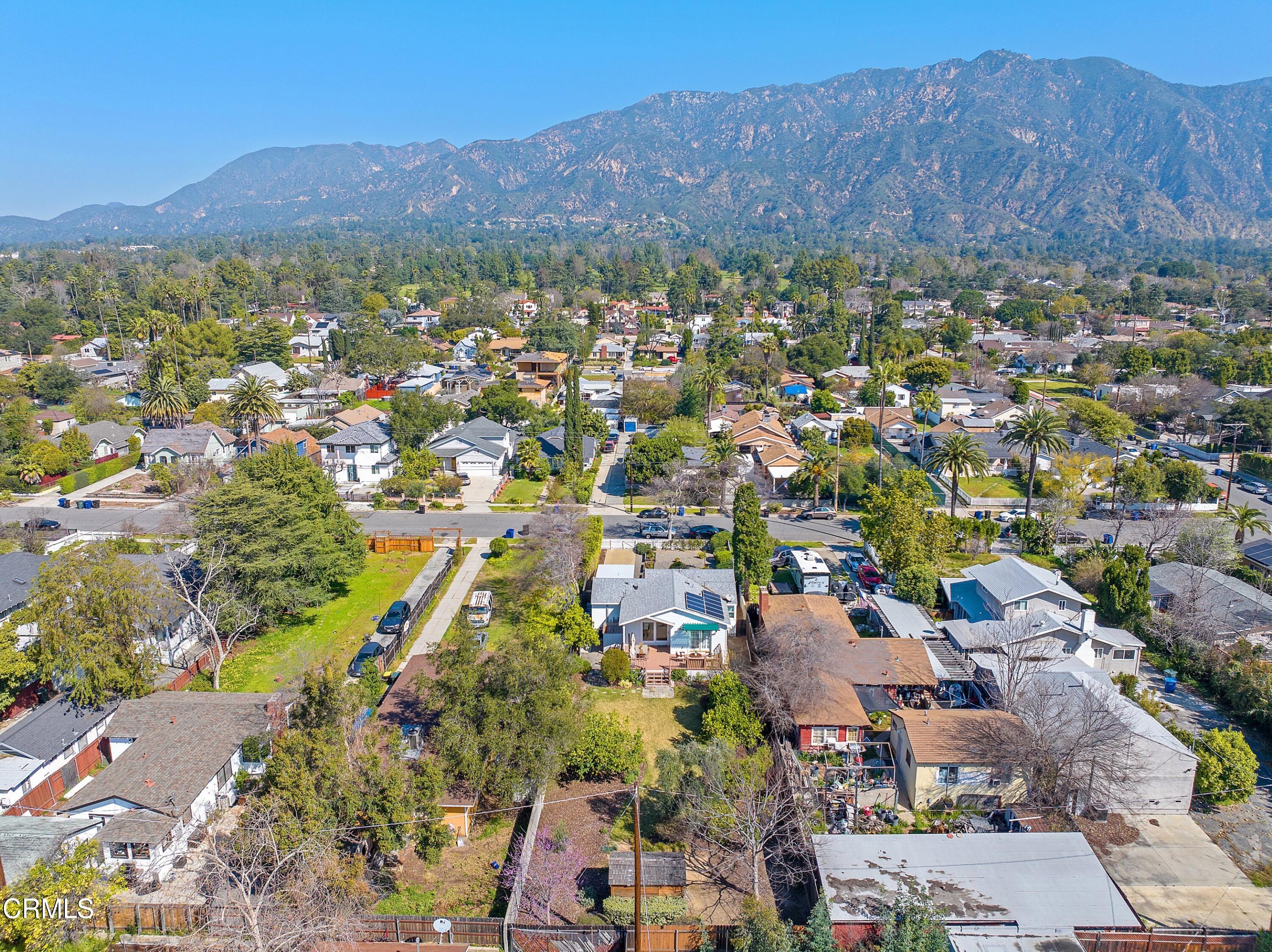 1532 Atchison Street Pasadena, CA 91104 - Photo 44 of 45 an aerial view of residential house and green space