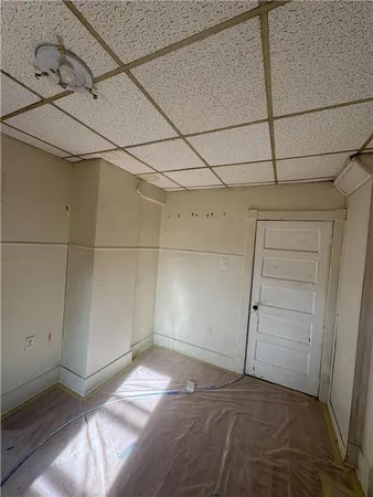a view of a small space