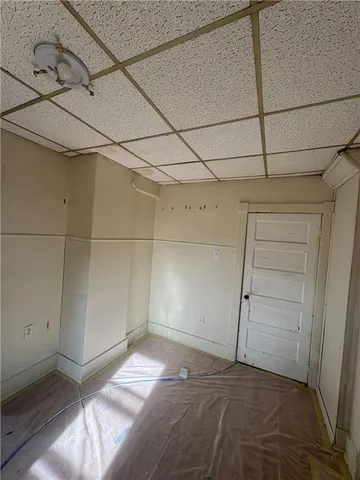 a view of a small space