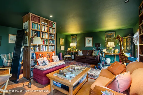 a room with storage and utility