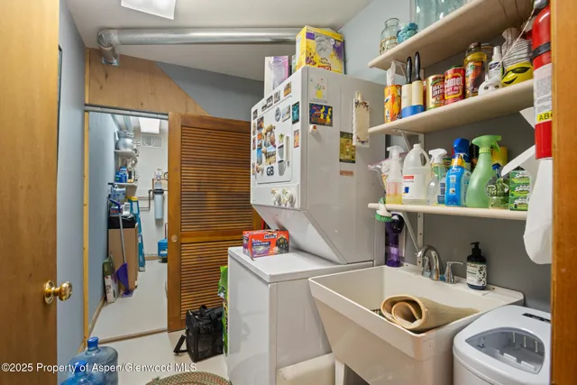 a view of outdoor space with seating