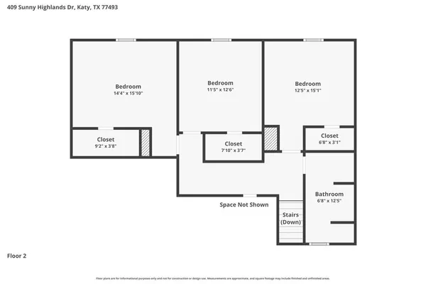 $2,520 | 409 Sunny Highlands Drive, Katy, TX 77493
