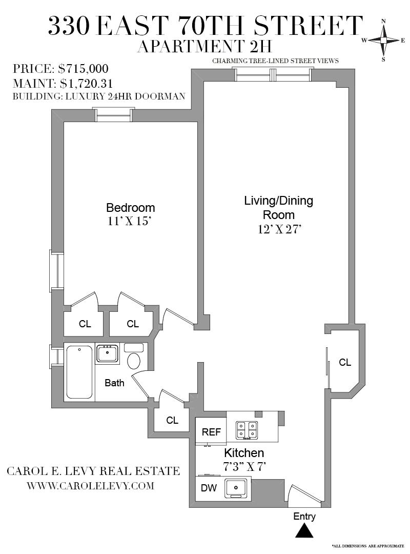 330 East 70th Street, Unit 2H Manhattan, NY 10021 - Photo 9 of 9