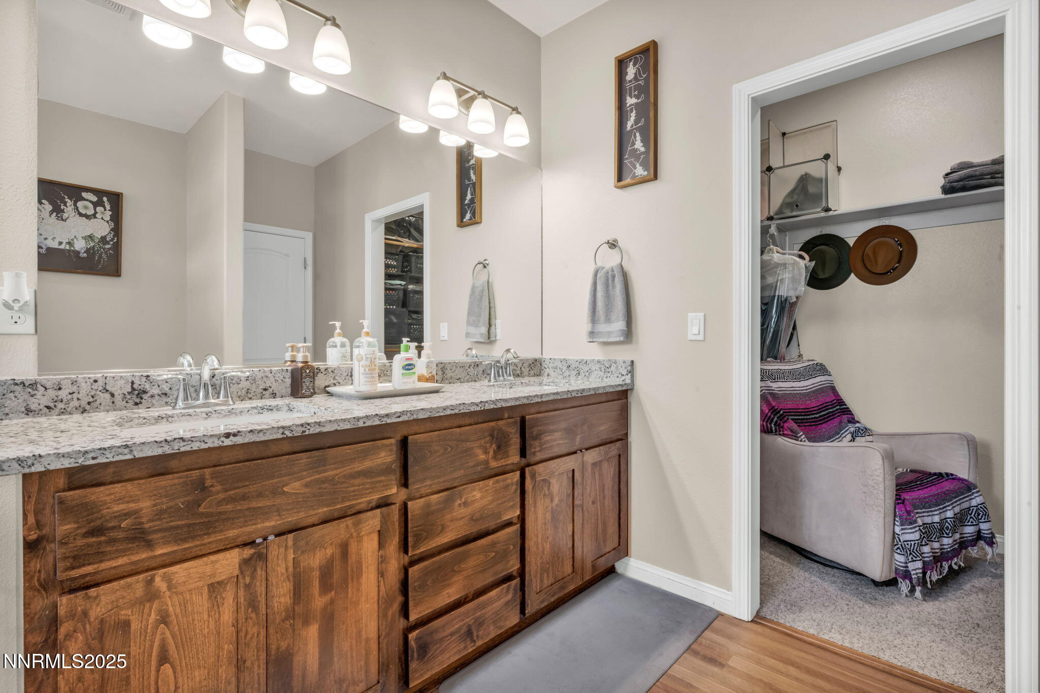 665 Beeghly Drive Fallon, NV 89406 - Photo 21 of 31 a bathroom with a sink double vanity and a mirror