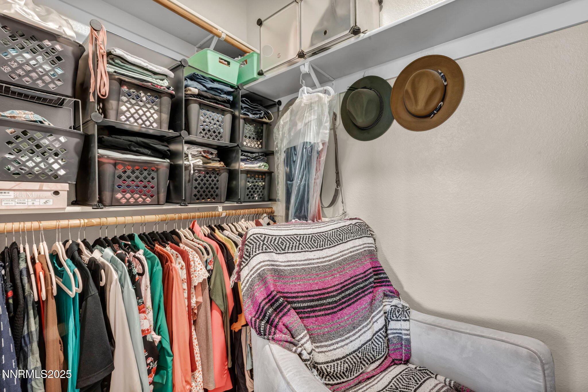 665 Beeghly Drive Fallon, NV 89406 - Photo 23 of 31 a view of walk in closet with clothes and shoes