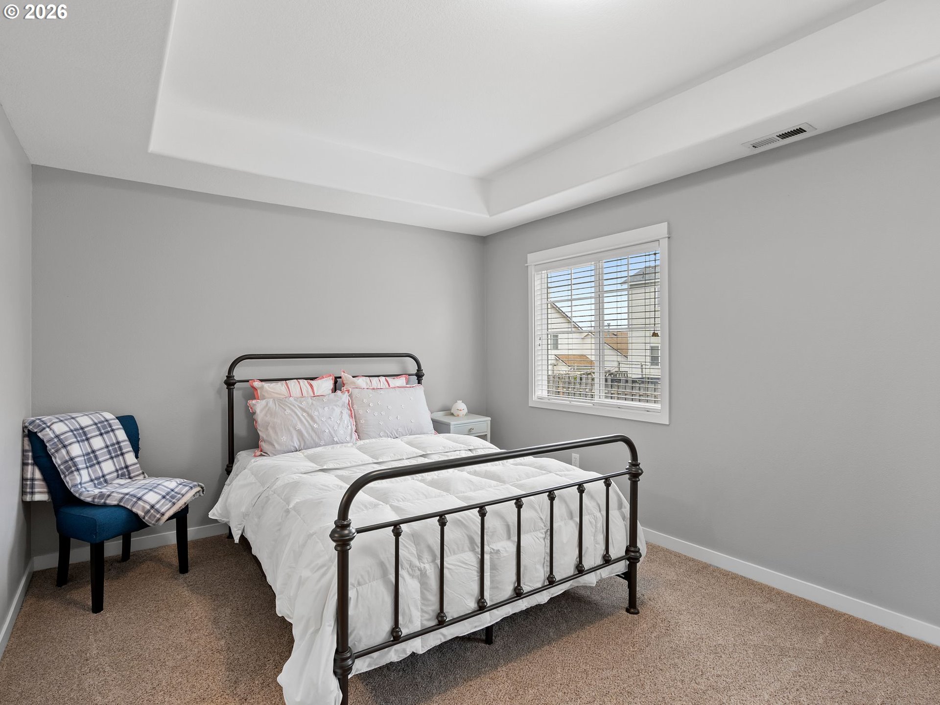 2513 Northwest 3rd Terrace Gresham, OR 97030 - Photo 21 of 38 a bedroom with a bed and a window