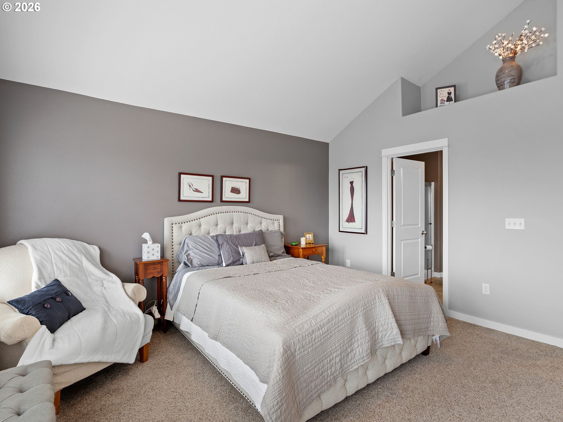 2513 Northwest 3rd Terrace Gresham, OR 97030 - Photo 26 of 38 a bedroom with two beds and white walls