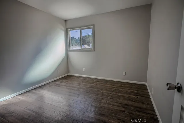 wooden floor in an empty room