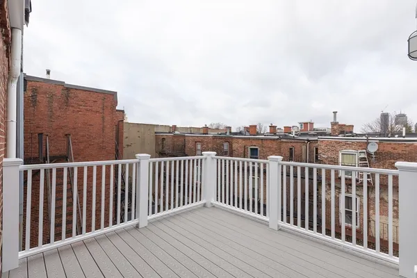 a view of city from a roof deck