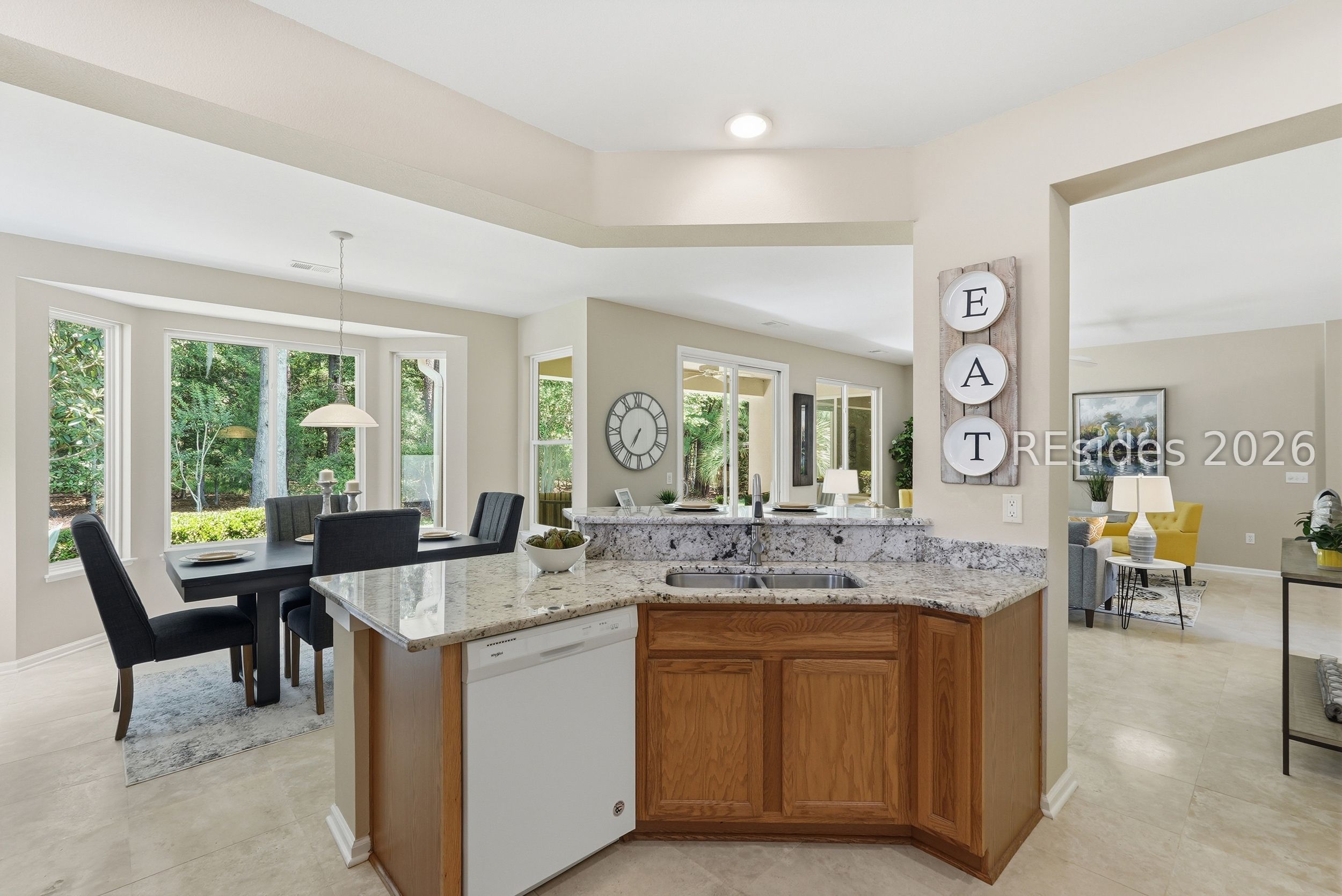 189 Hampton Circle Bluffton, SC 29909 - Photo 12 of 66 Serene private views through entire back of house