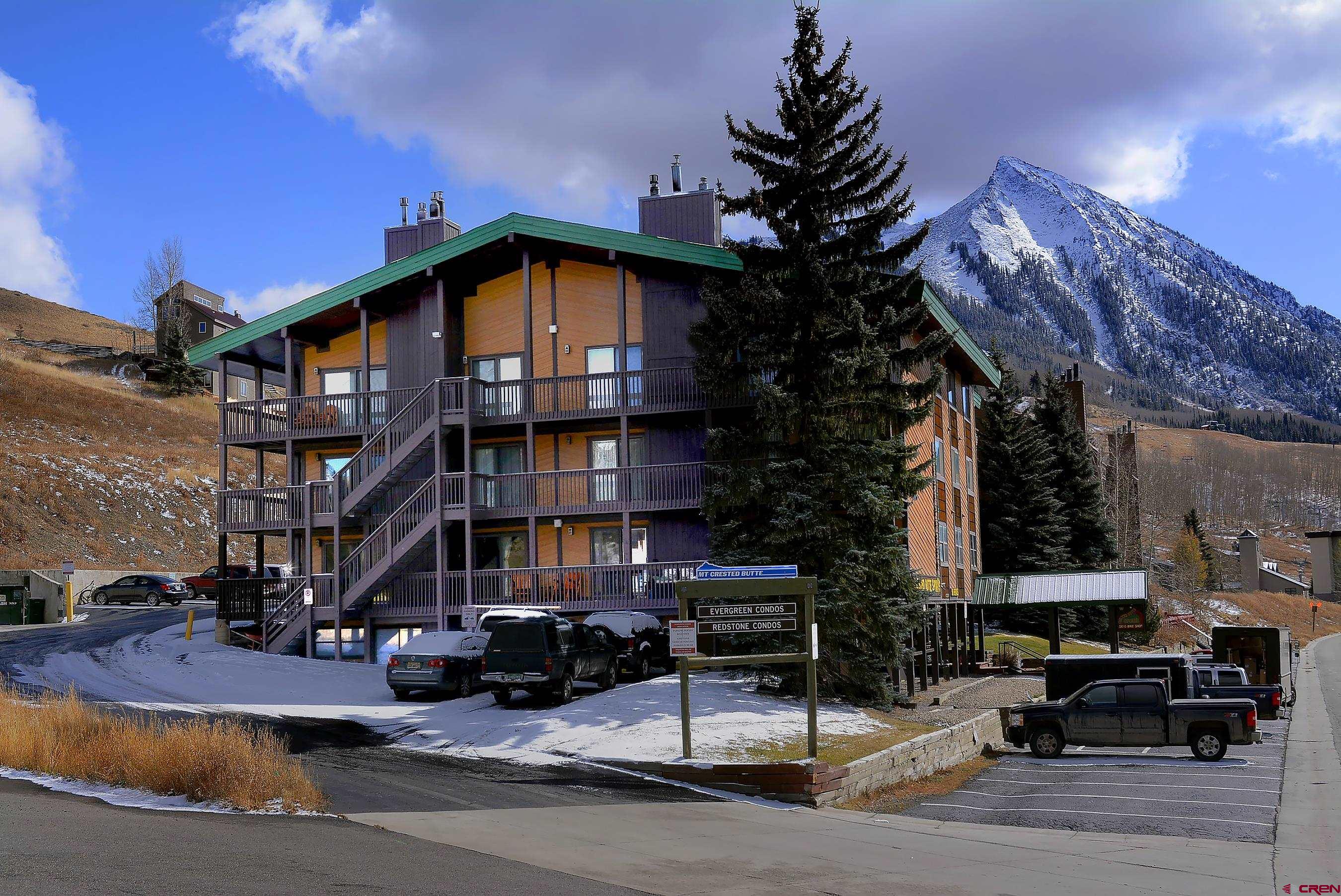 35 Emmons Road, Unit 3 Crested Butte, CO 81225 - Photo 1 of 25 a front view of a building with street view