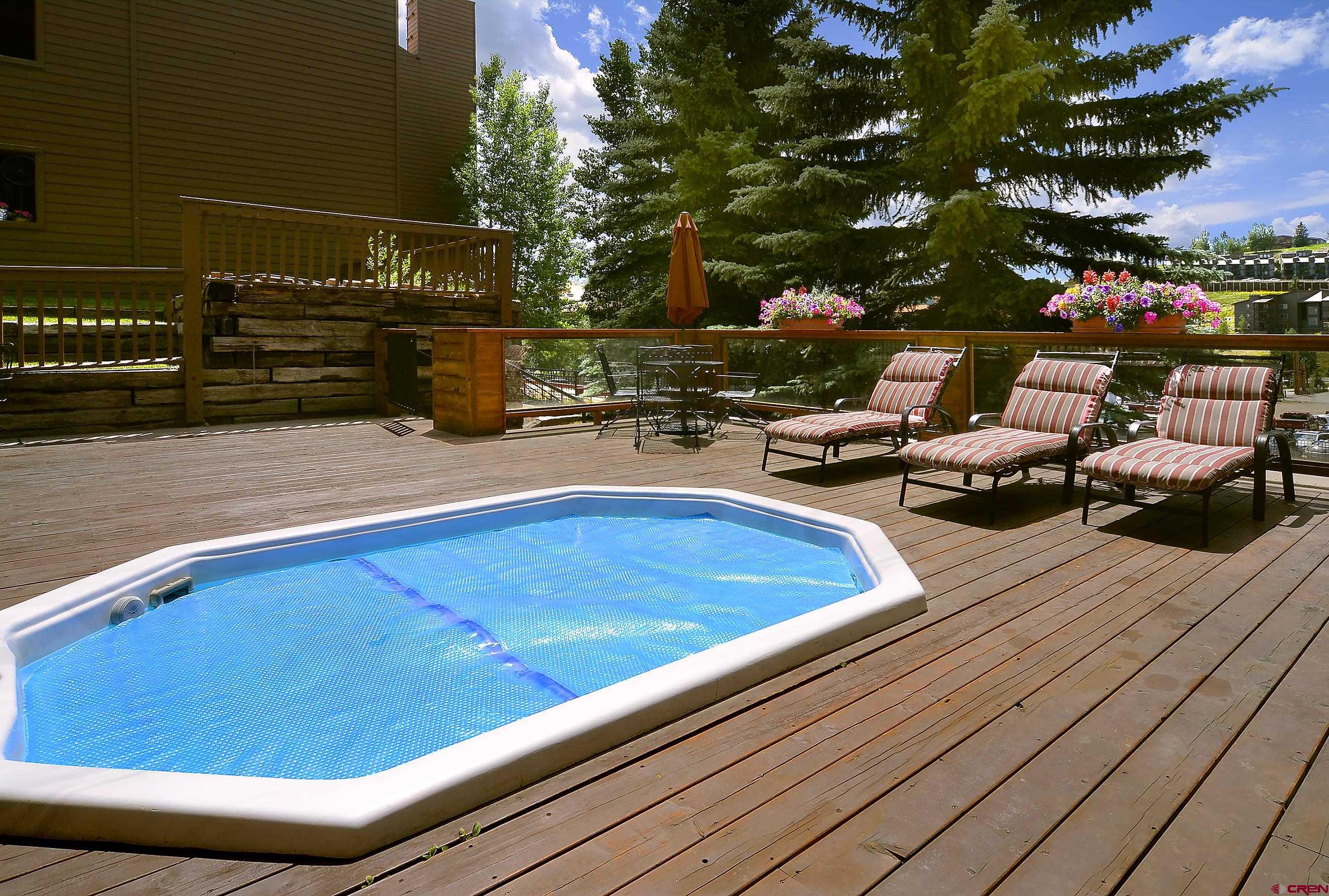 35 Emmons Road, Unit 3 Crested Butte, CO 81225 - Photo 22 of 25 a view of swimming pool with seating space