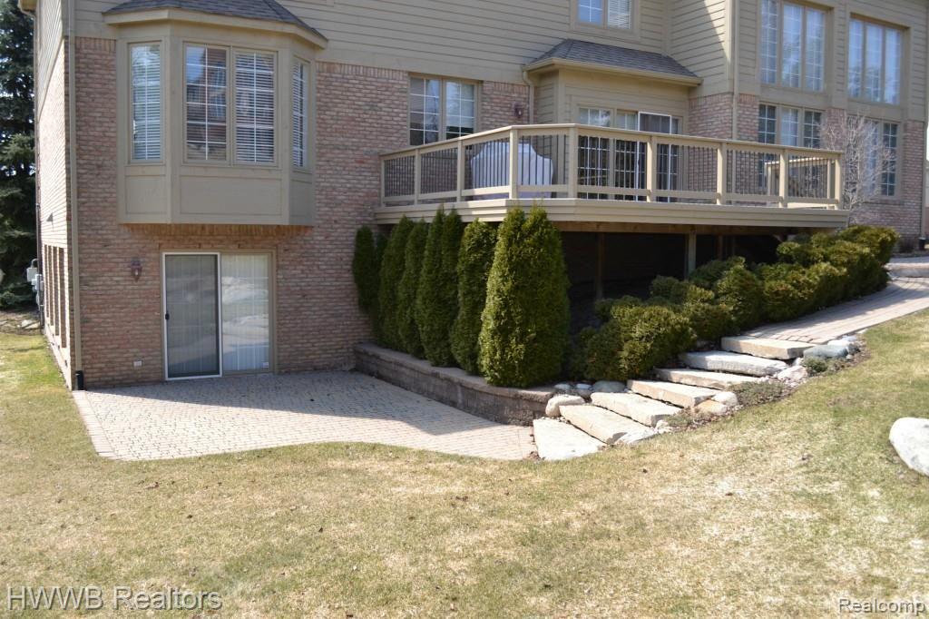 1363 Sunview Court Rochester, MI 48307 - Photo 28 of 29 28-Basement Walkout and Deck (2).jpg