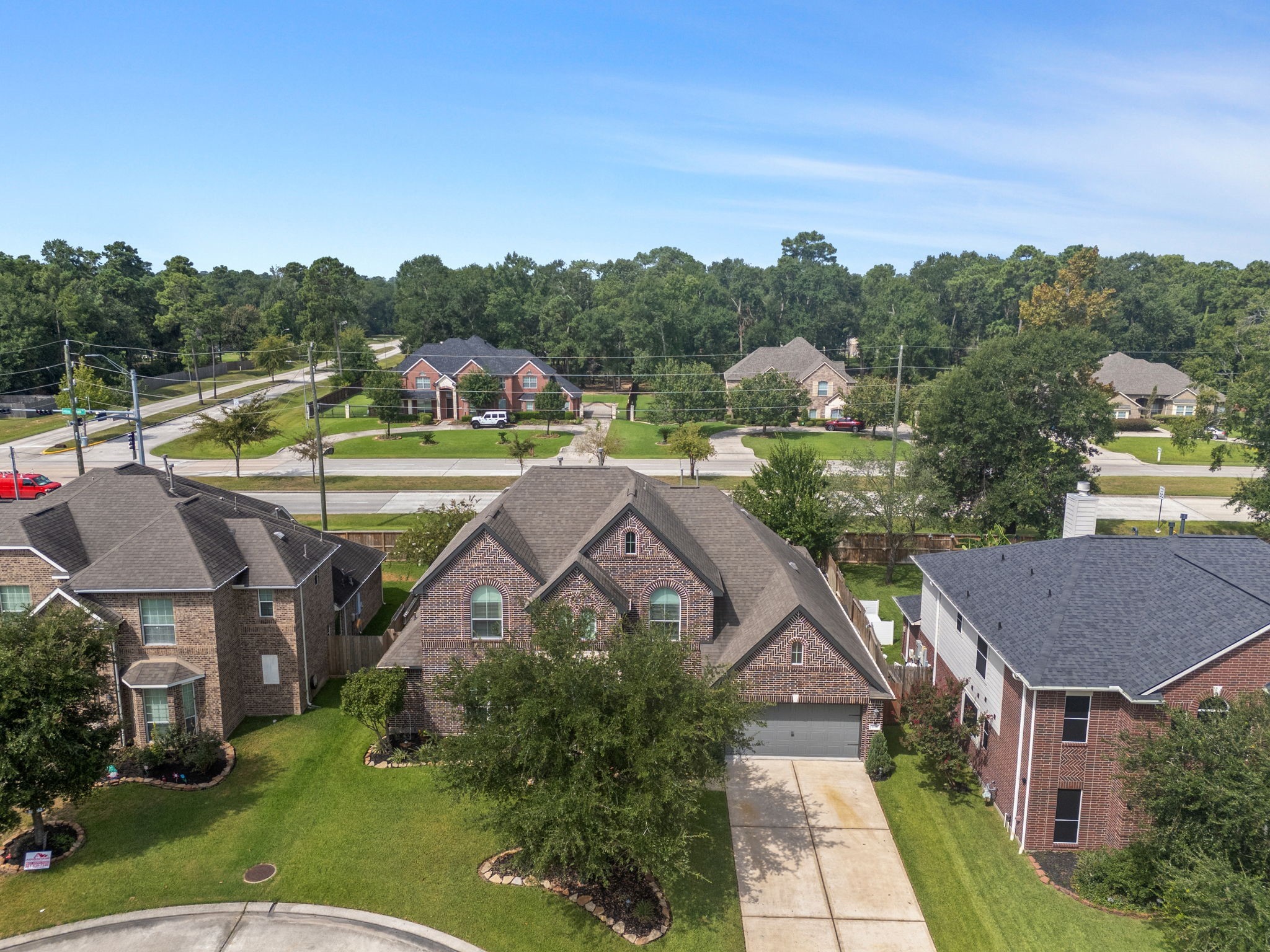 30707 Dodson Trace Drive Spring, TX 77386 - Photo 41 of 43 an aerial view of multiple house