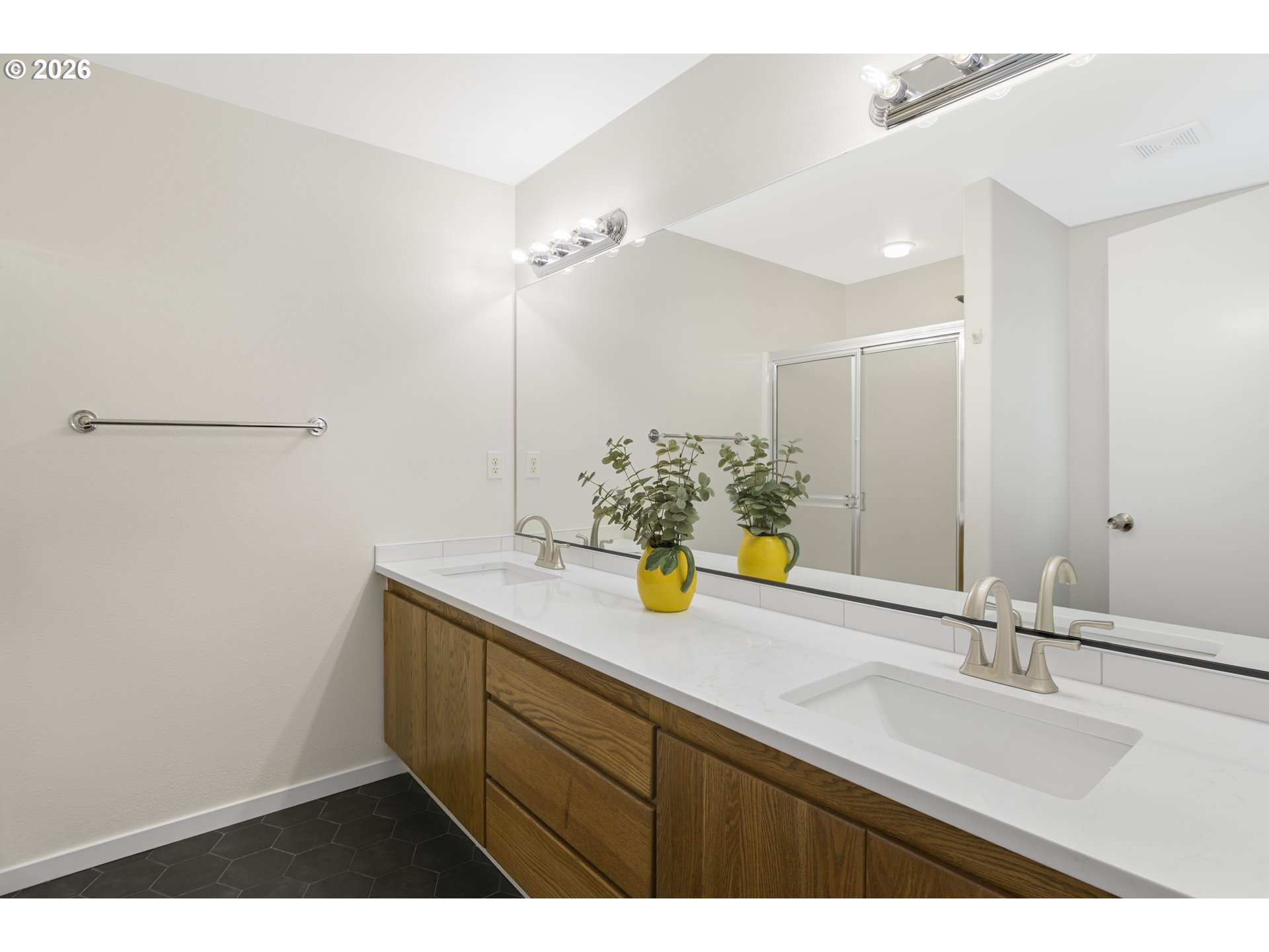 2415 Northwest Norwood Place Camas, WA 98607 - Photo 20 of 36 a bathroom with a sink and a mirror