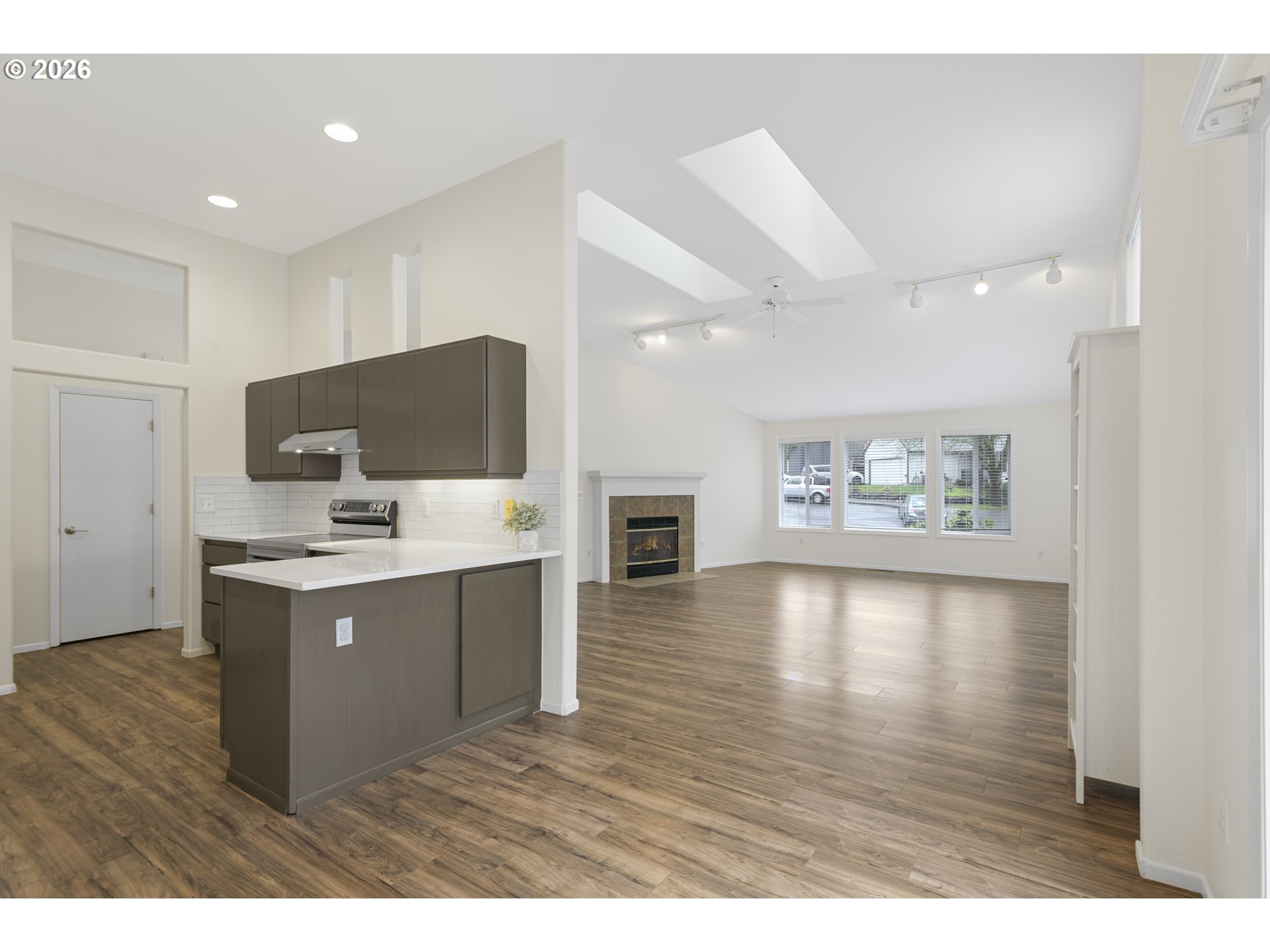 2415 Northwest Norwood Place Camas, WA 98607 - Photo 10 of 36 a view of kitchen with cabinets and wooden floor