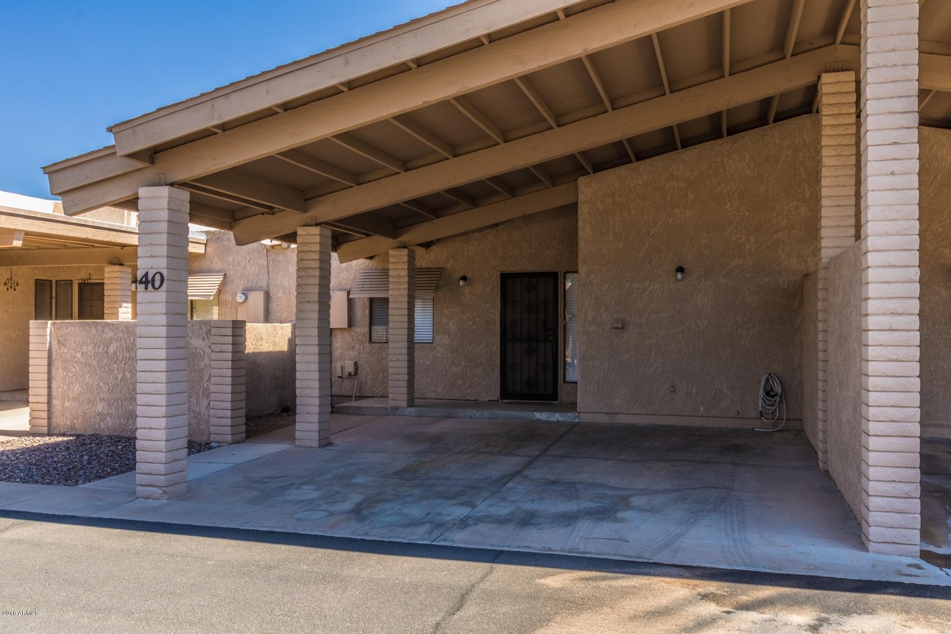 1217 North Miller Road, Unit 40 Scottsdale, AZ 85257 - Photo 1 of 20 Carport