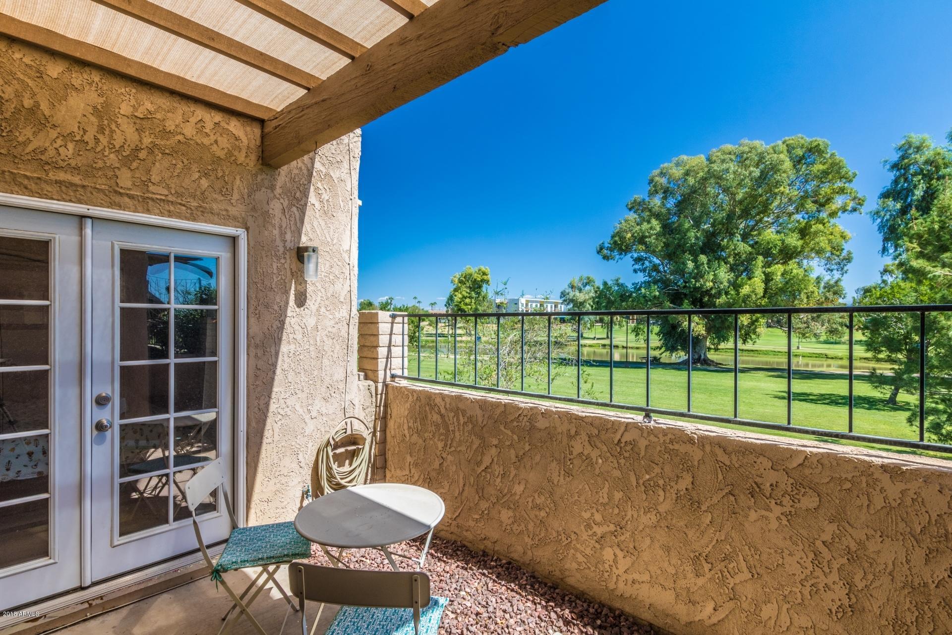 1217 North Miller Road, Unit 40 Scottsdale, AZ 85257 - Photo 18 of 20 Patio-Greenbelt